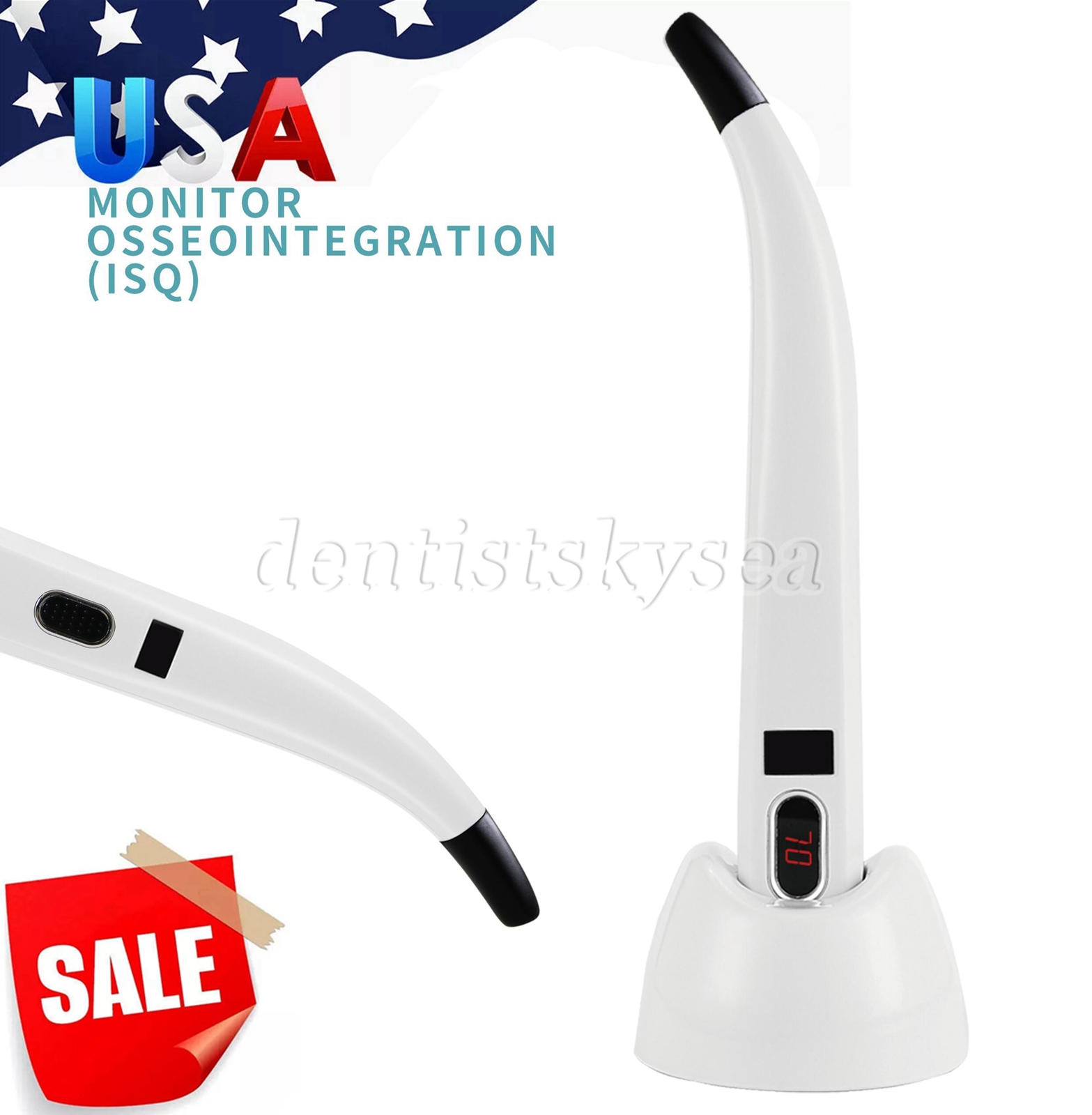 Monitor Osseointegration RFA Inplant Stability Measurement Test Unit US Dental L