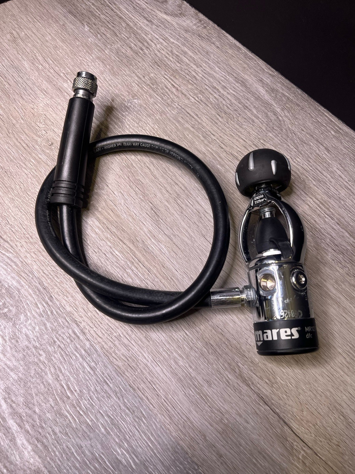 Mares MR12T dfc stage Regulator EN250 232bar