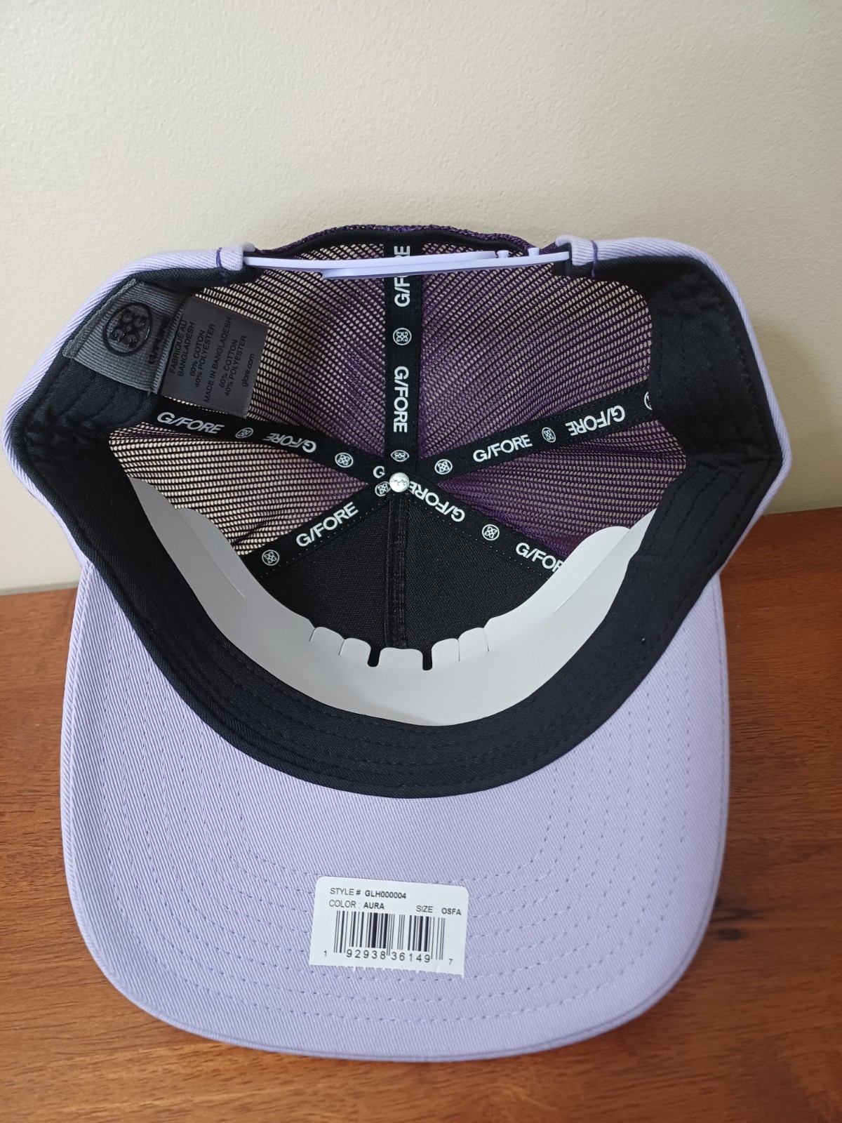 G/FORE Hat Cap Trucker Aura Purple Gradient Circle G's Snapback Vacation Golf