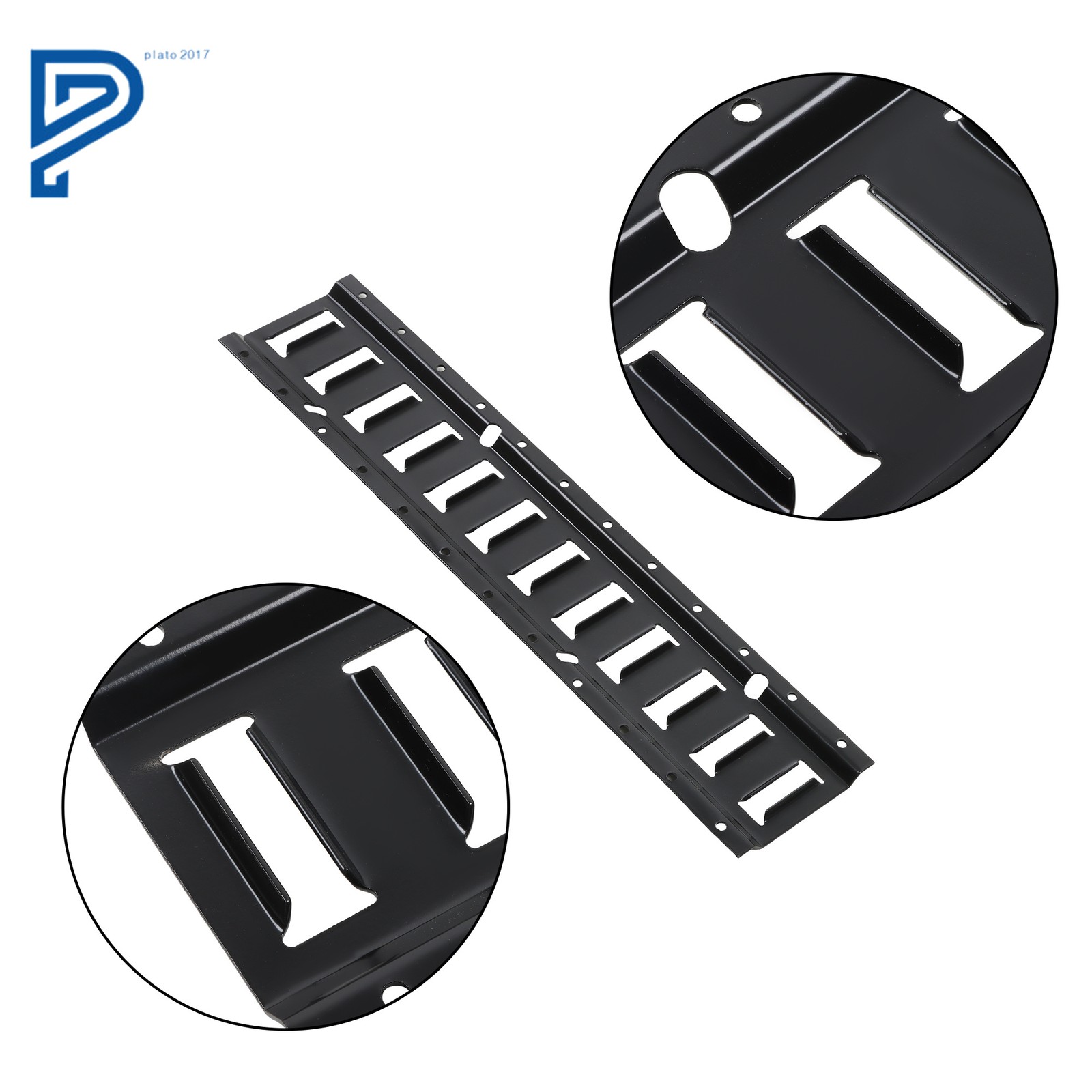 12 Pack E Track Tie Down Rails Power Coated E-Tracks 2' For Trailers