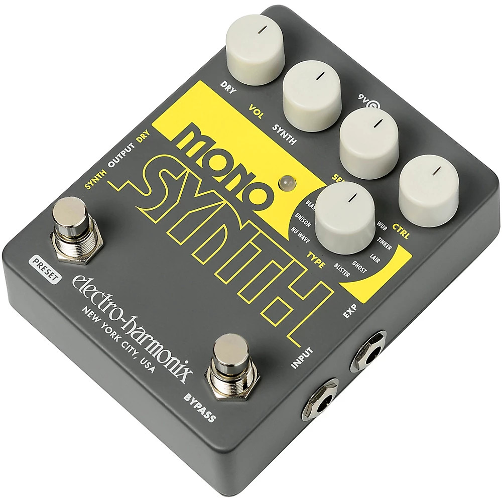 ElectroHarmonix Guitar Mono Synth Effects Pedal