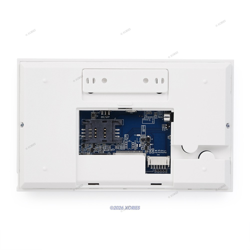 HOMSECUR 2G/4G WIFI Smart Home Alarm System LCD Touchscreen SOS Button Basic Kit