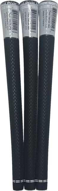 Golf Pride Tour Velvet 360 Standard Grip (BLACK) (SET OF 3)