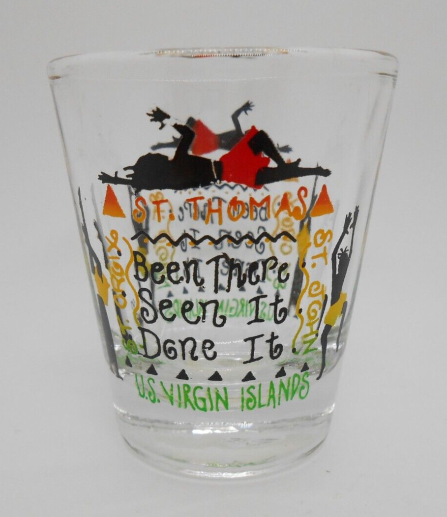 US Virgin Islands Been There Seen It Done It Souvenir Shotglass from Tops