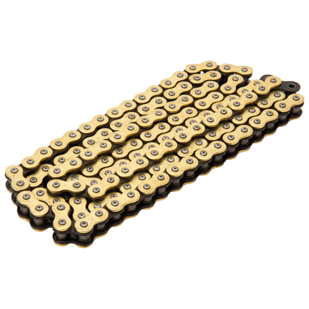 Tusk 420 Gold Plated Race Chain 420x120 Fits HONDA CRF150R KAWASAKI KX80 KX85