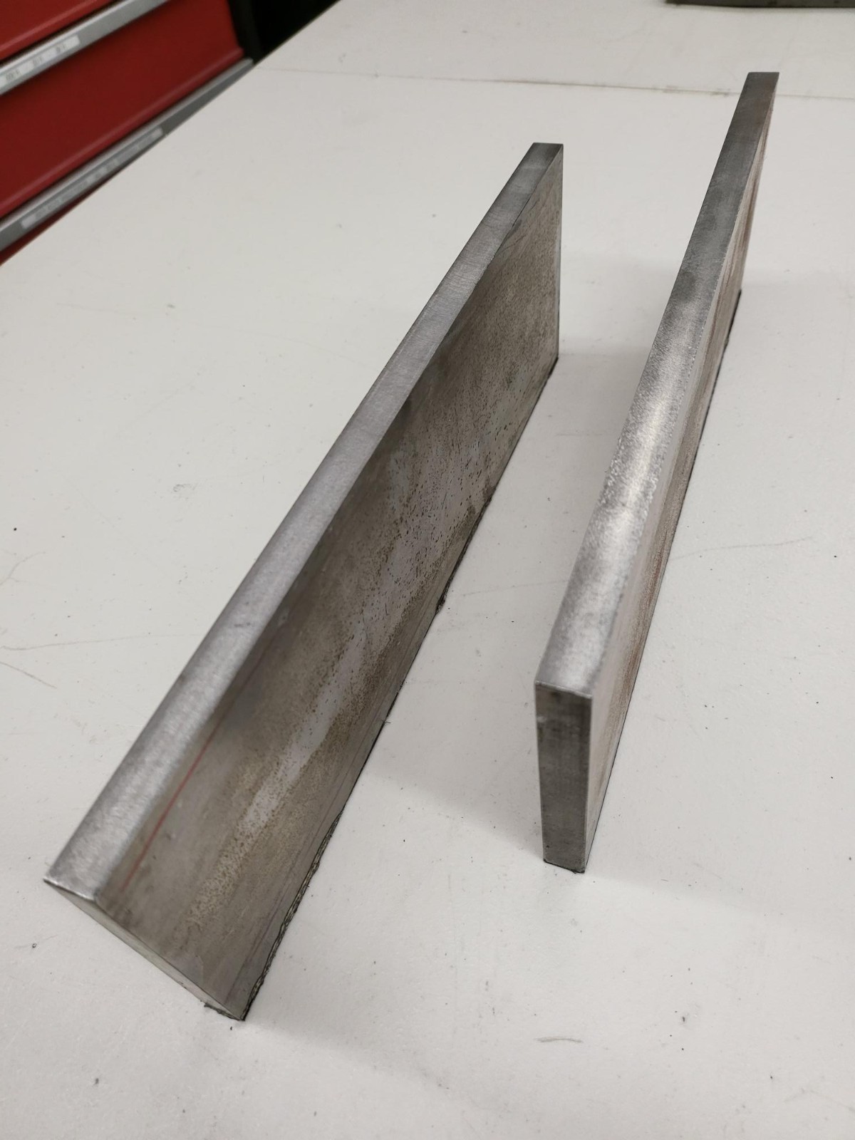 Press Brake Tooling Flattening Punch & Die Set 12.75" Long X 4" Tall X .5" Wide