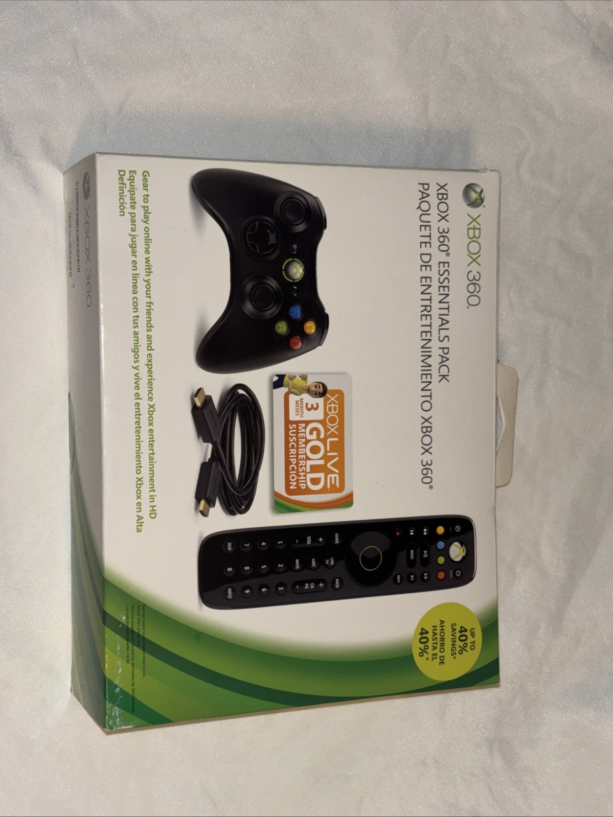 Microsoft Xbox 360 Essentials Pack Accessory Kit - NEW!