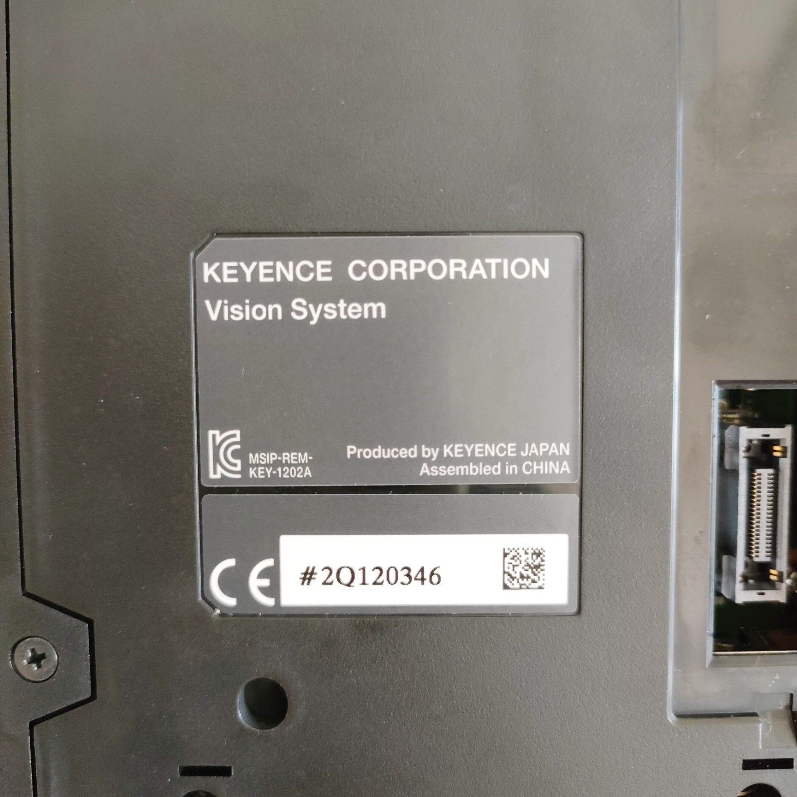Keyence Light Source Controller CA-DC40E tested