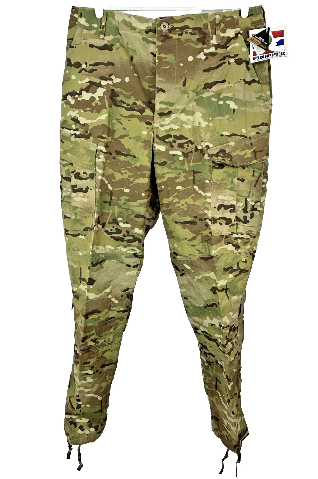 PROPPER ACU Multicam Battle Rip Trousers Pants Tactical Sz Large Long - NEW !!!
