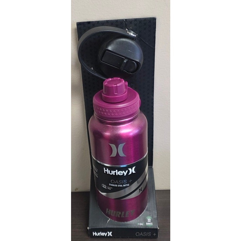 Hurley 32 oz Oasis Stainless Steel Bottle