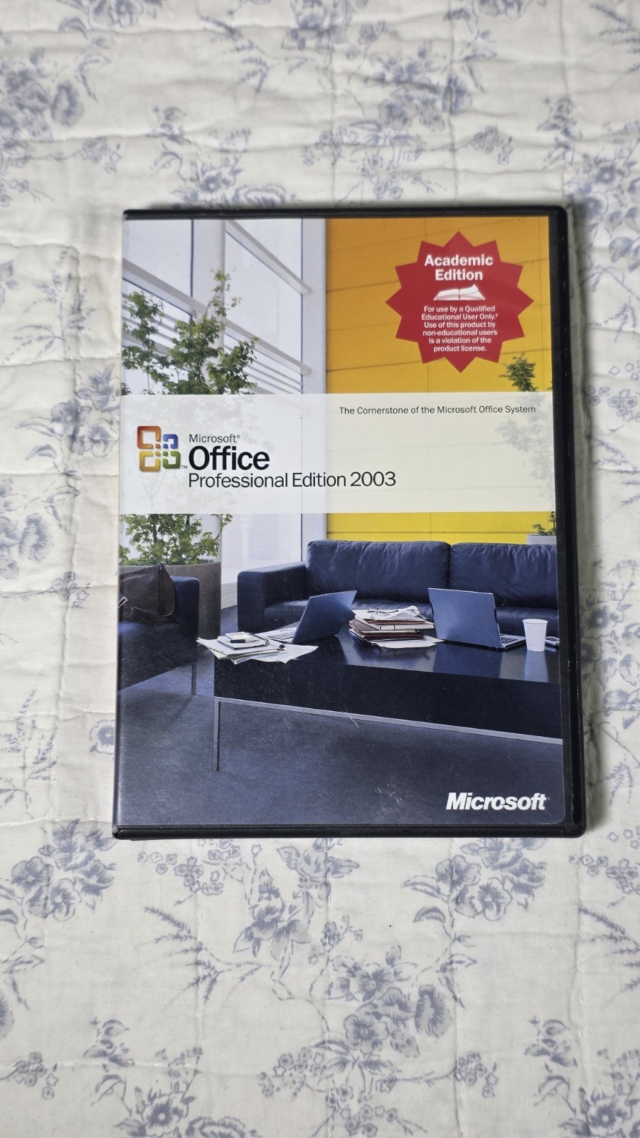 Microsoft Office Professional 2003 Academic Edition with Key - 2 Discs