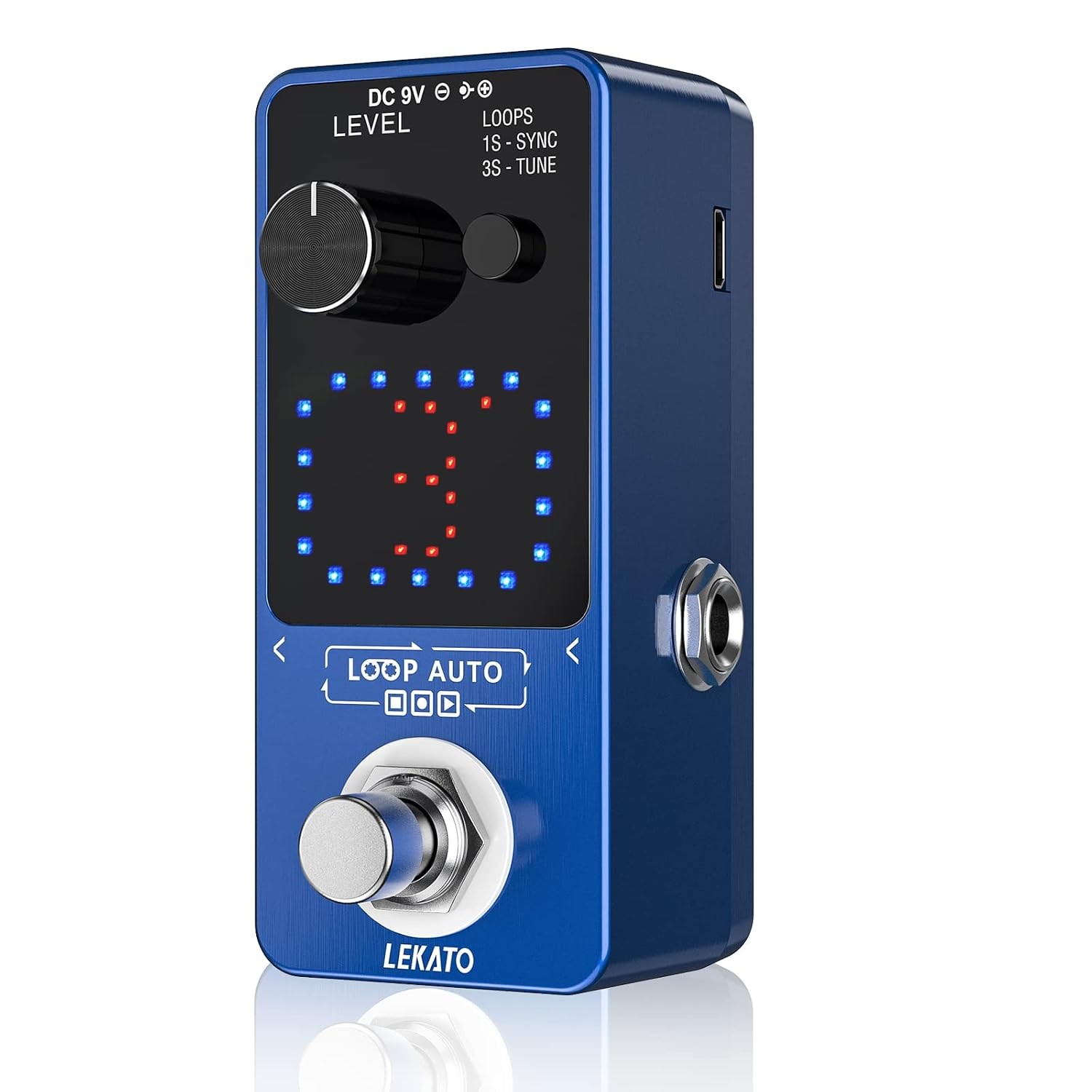 Electric Guitar Looper Pedal for Bass & Guitar Loop Station Looping Machine