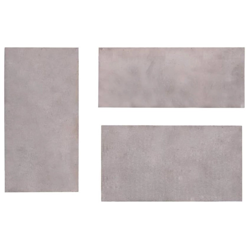 Manganese Steel Cabinet Scrapers for Woodworking, Set of 3 Sizes