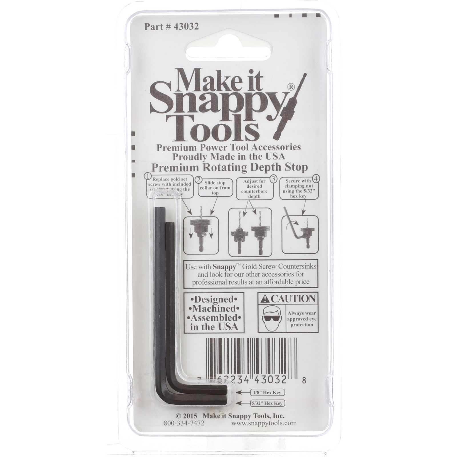 Snappy Tools Adjustable Low Friction Non-Marring Rotating Countersink Ball Beari