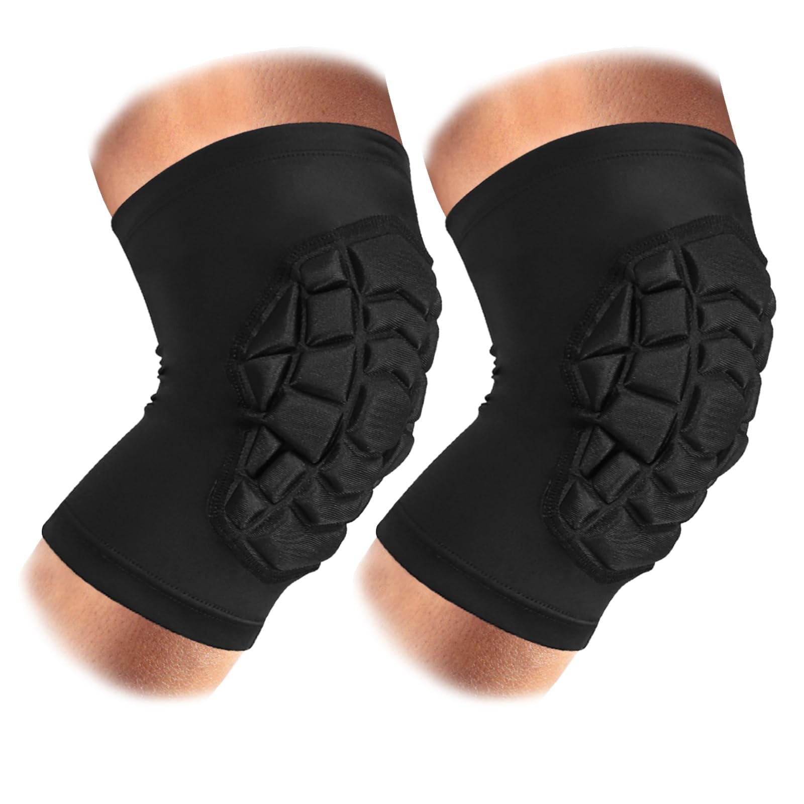 Knee Pads Compression Leg Sleeve Knee Sleeve for All Sports Wrestling Protect...