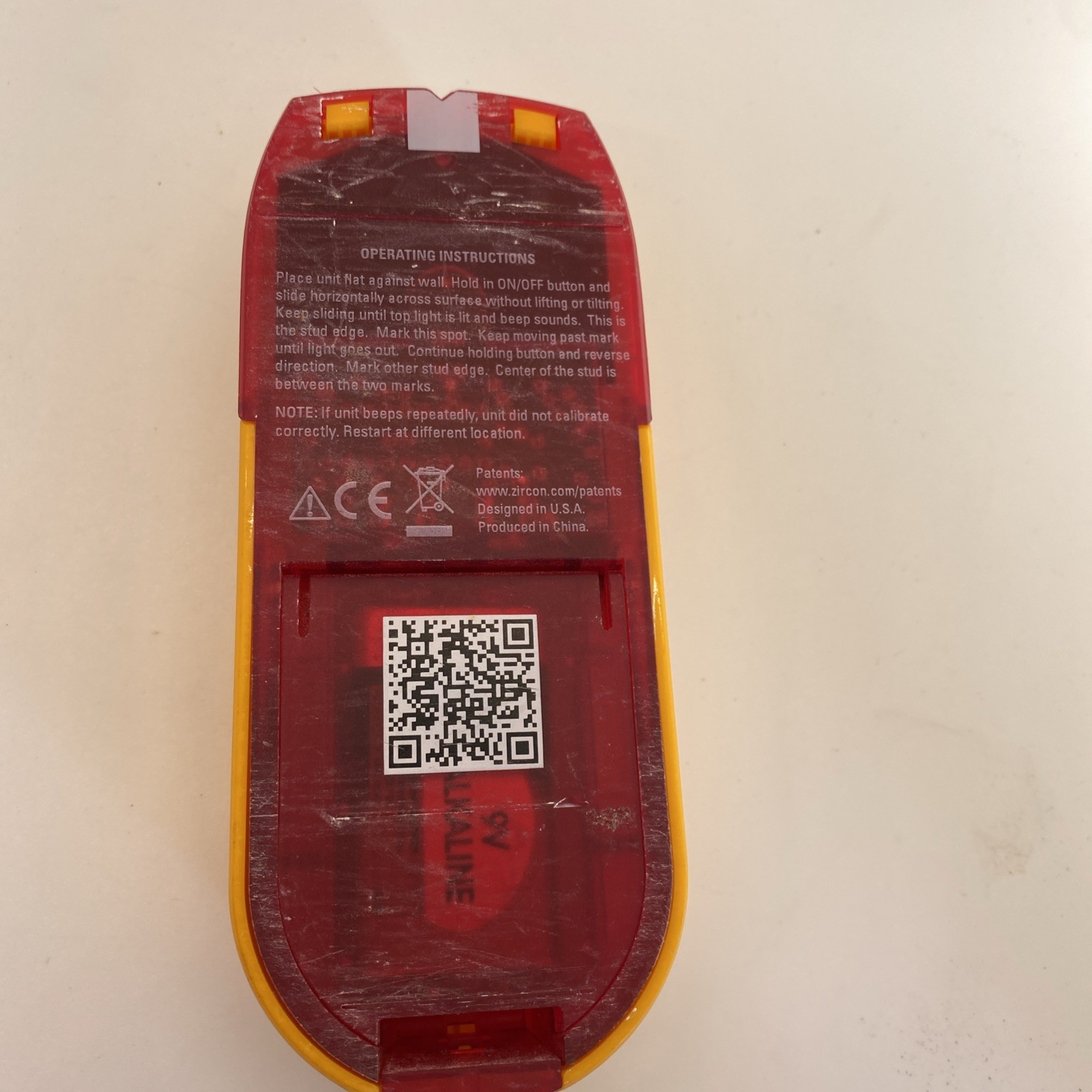 Zircon StudSensor HD25 Stud Finder, Works