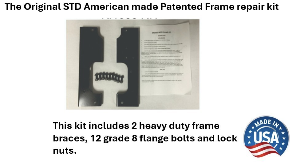 MOWER FRAME REPAIR KIT FOR HUSQVARNA, POULAN, ARIENS, CRAFTSMAN .PATENTED