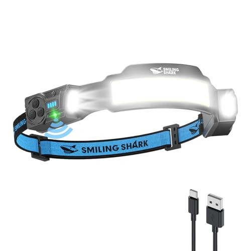TS-4 Headlamp, Dual Spotlight with 4X Floodlight & Strobe LED Head 1 PACK