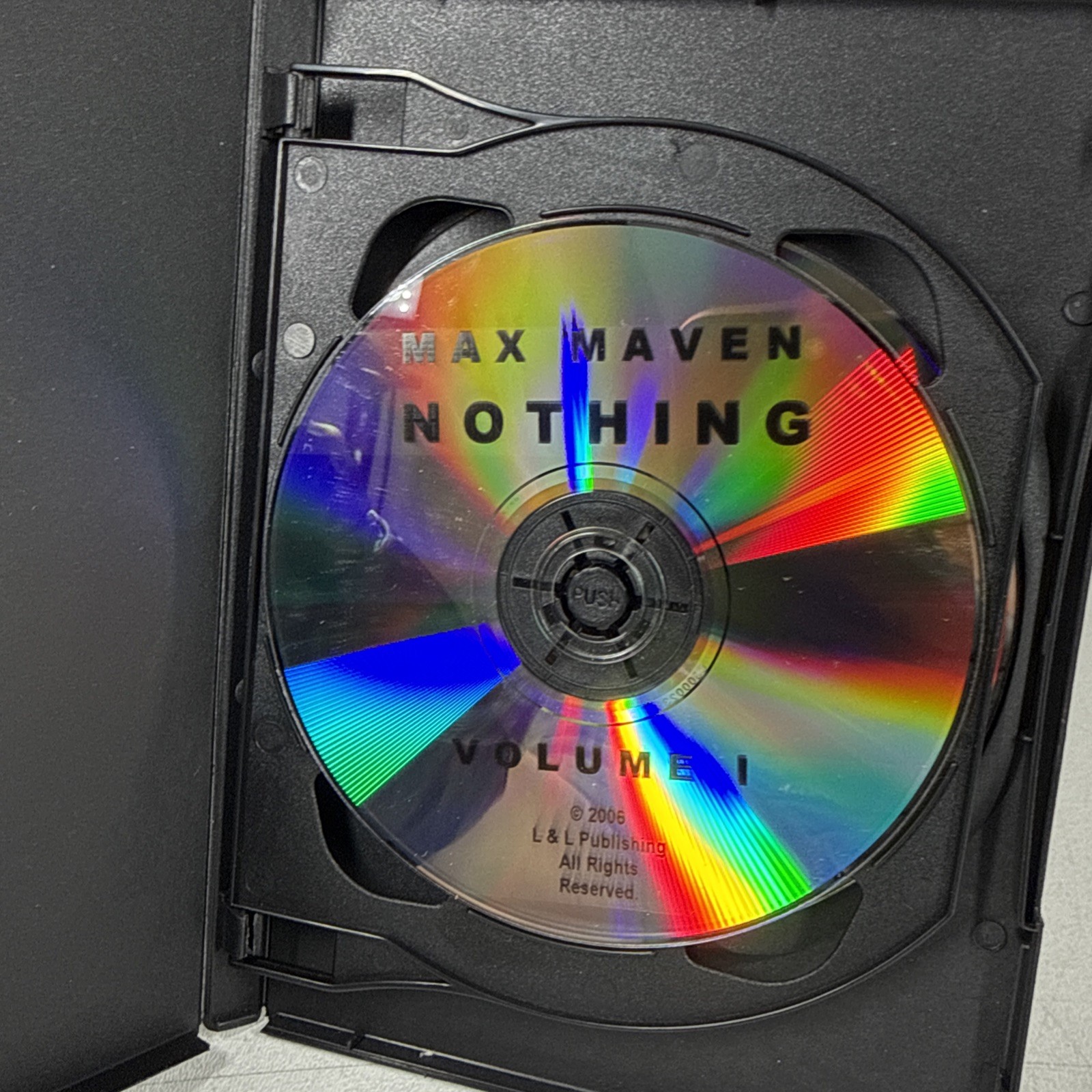 Sealed Max Maven NOTHING Mental Mentalism Magic Classsic DVD Mind Reading Tricks