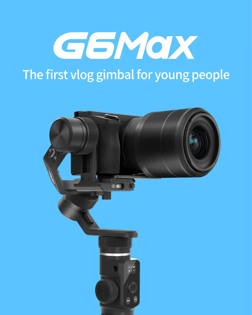 Feiyutech G6 Max 3-Axis Handheld Gimbal Stabilizer For Smartphones & Cameras