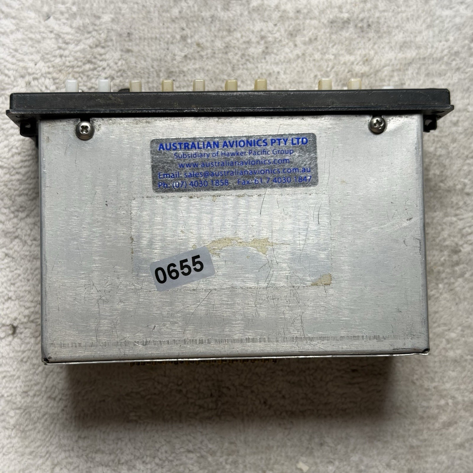 071-1087-01 King Radio KA119 Audio Control Panel