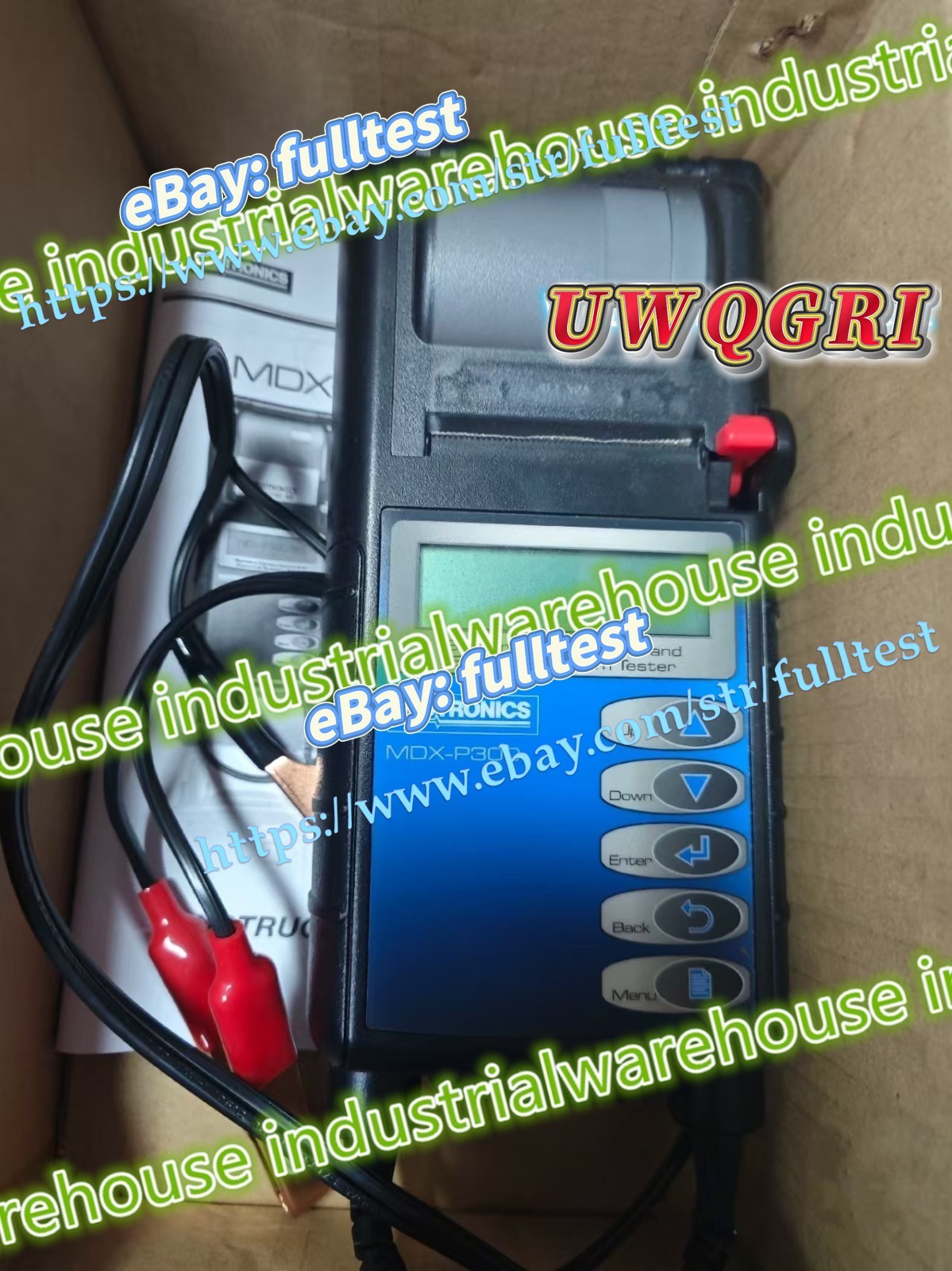 1PCS Good MDX-P300 Battery tester by Fedex or DHL