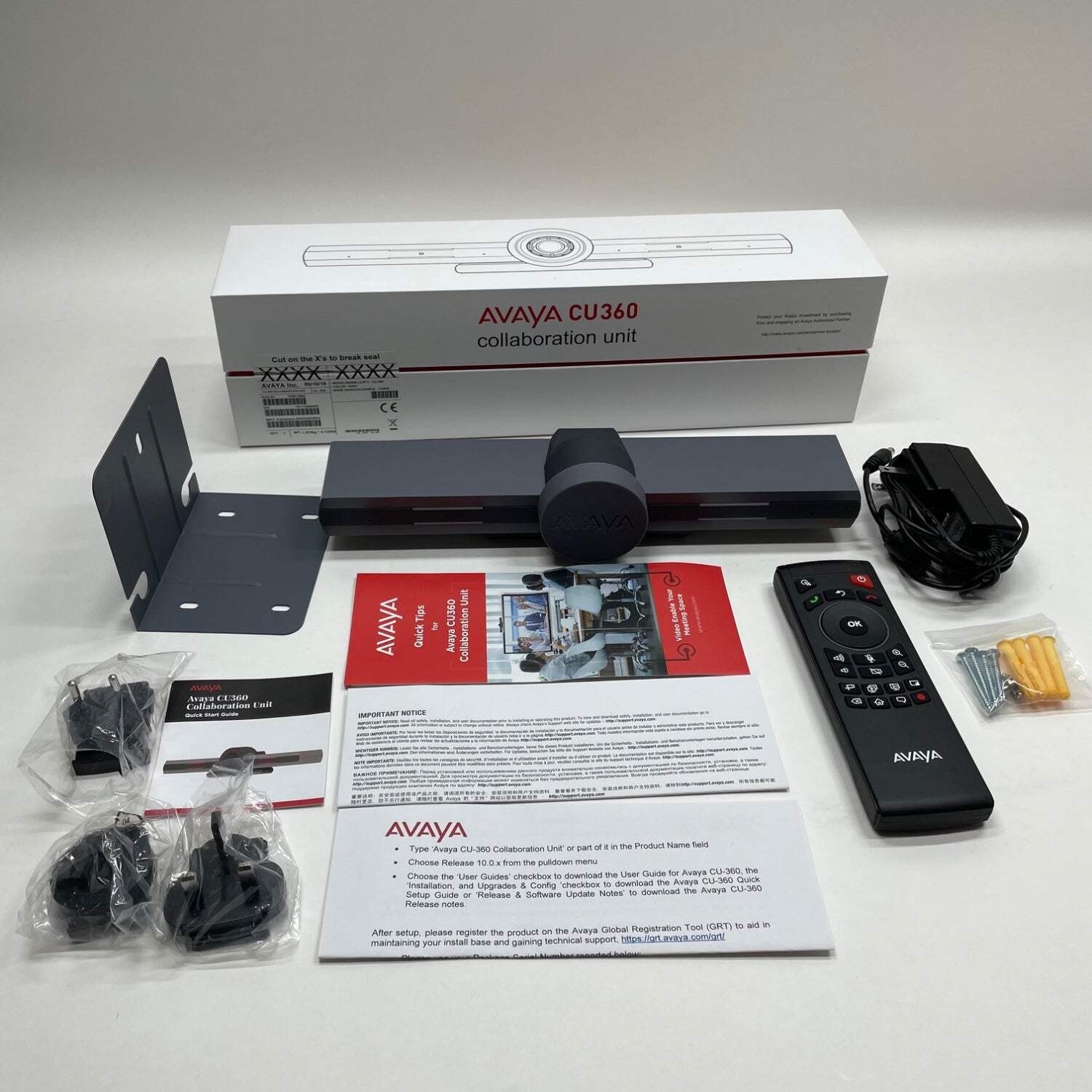 Avaya CU360 Collaboration Unit Video Conferencing Collaboration Unit CU-360