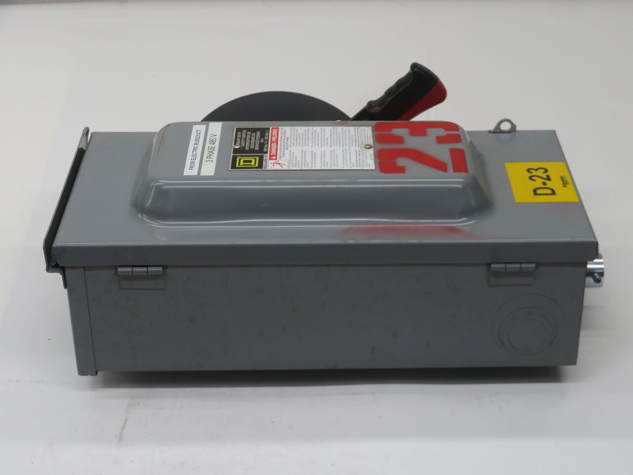 SQUARE D HU362RB SAFETY SWITCH T245381