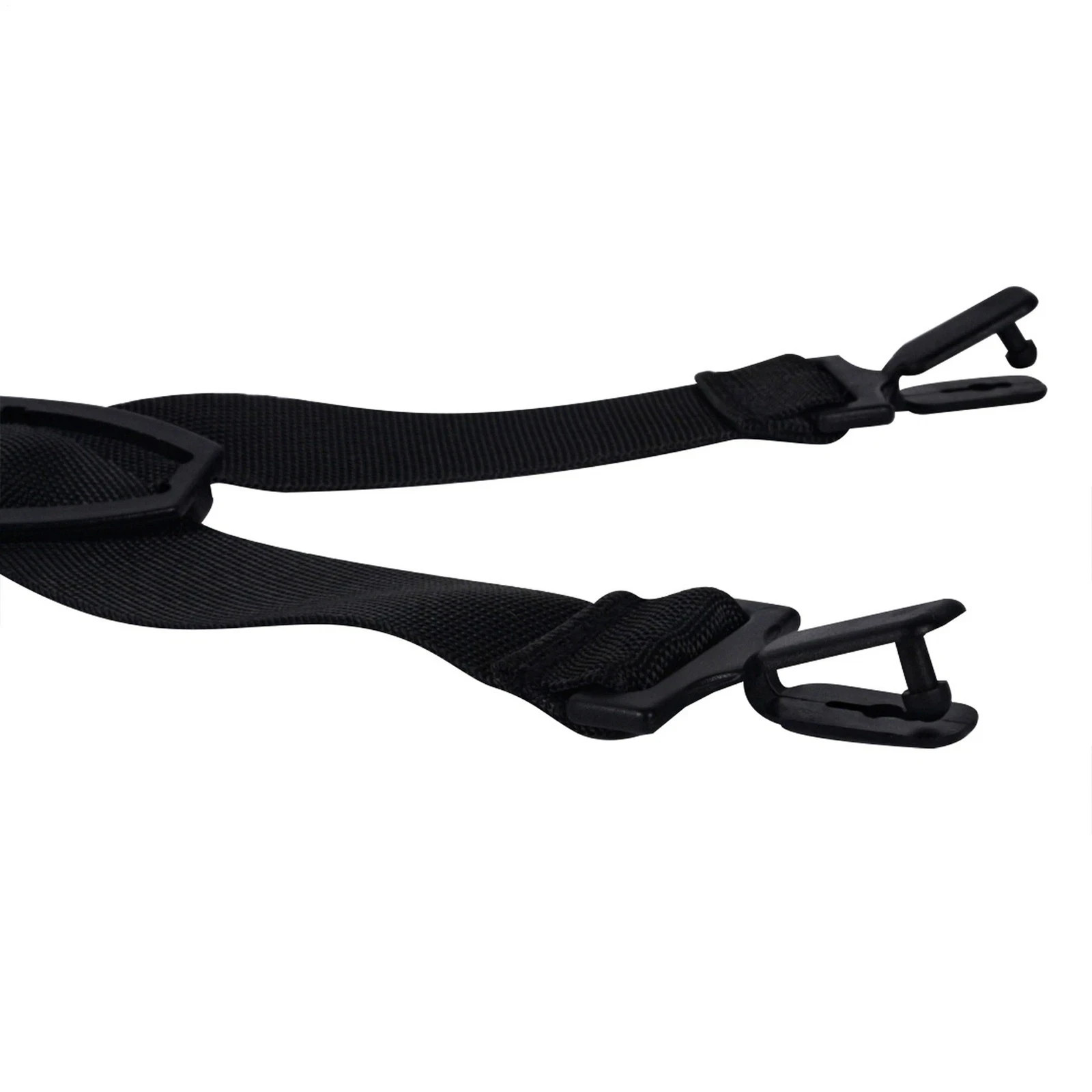 Hard Hat Chin Strap with Black Elastic Strap Adjustable Safety Universal Chin**