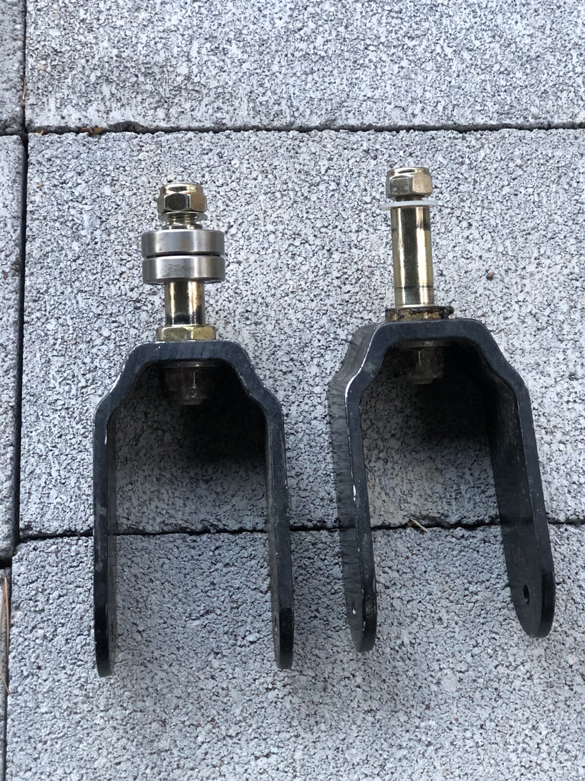 Quickie S-11 Frontcaster Forks Flr Power Wheelchair