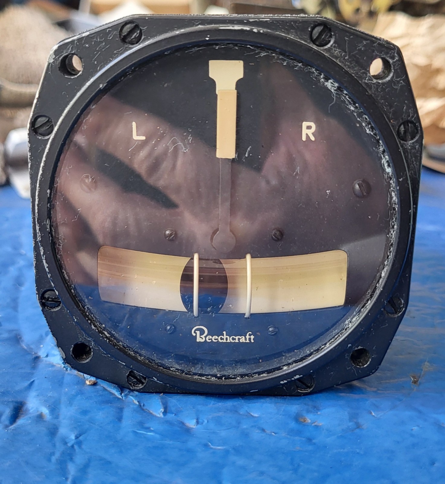 BEECHCRAFT  TURN &  BANK INDICATOR  1962