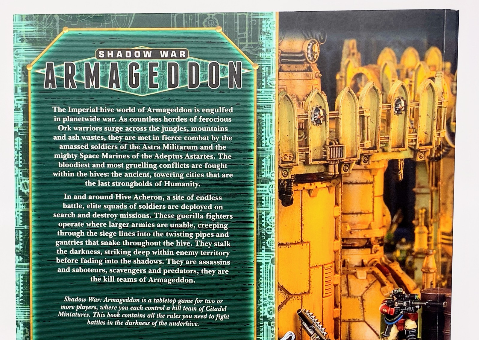 Warhammer 40k: Shadow War Armageddon Book 2017 VG Condition Games Workshop