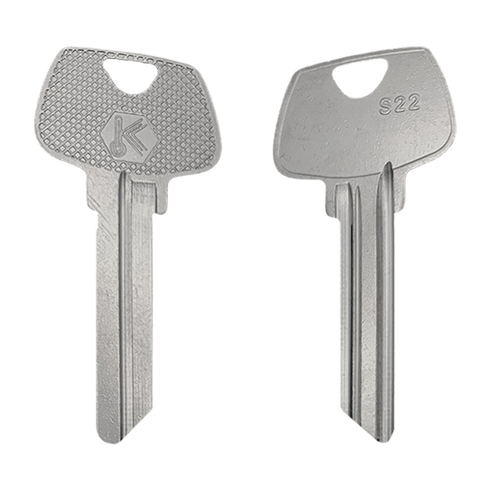 S22 Key Blank Nickel