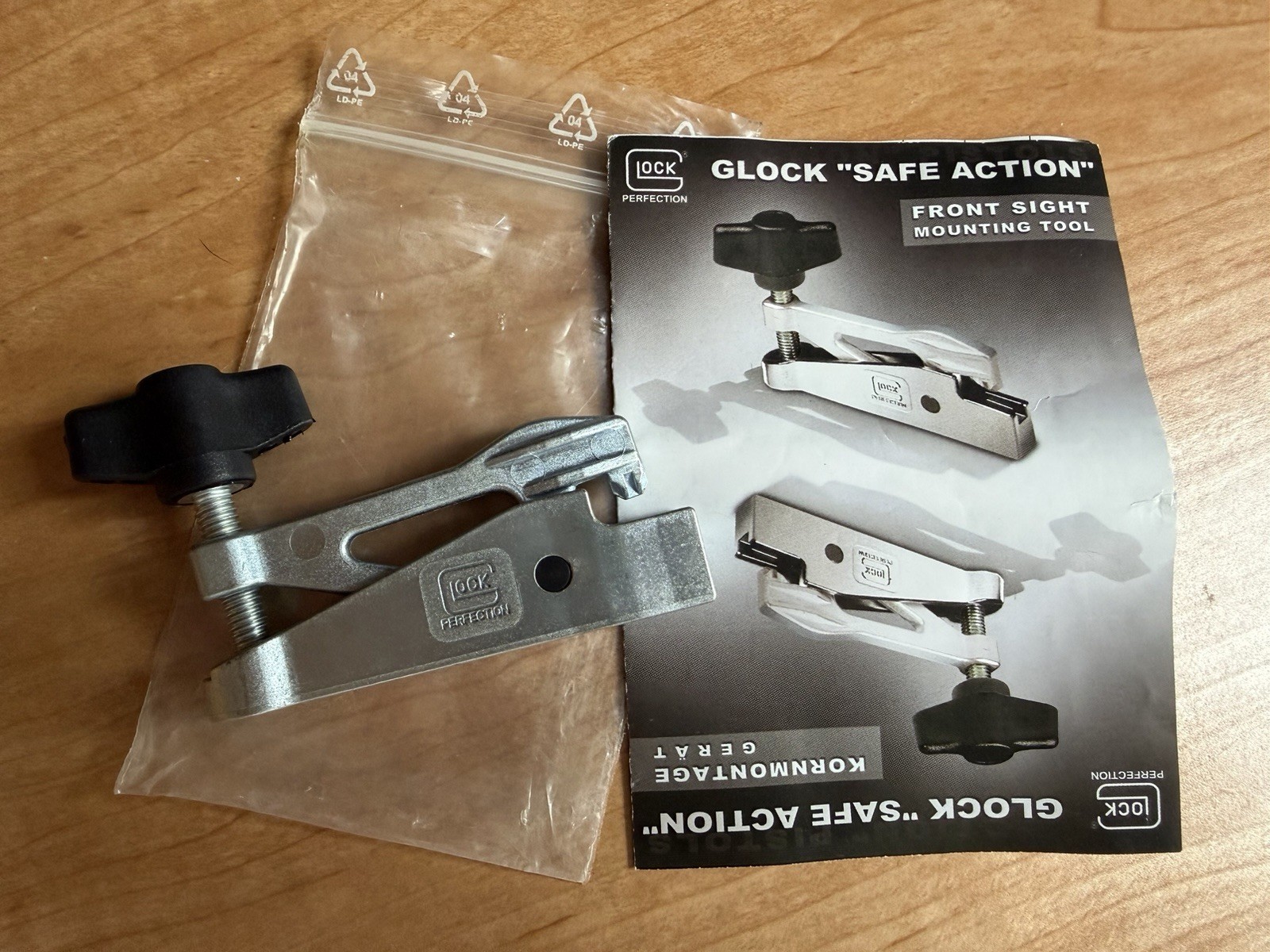 Glock Front Sight Tool Mounting and Staking Glock 3057
