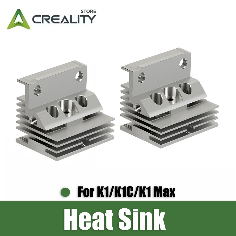 New Version Creality Radiator Metal Heat Sink for K1/K1C/K1 Max 2pcs