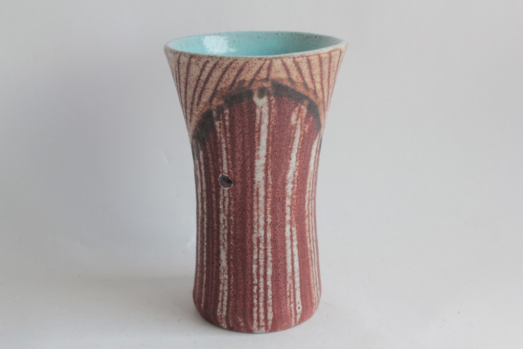 ACCOLAY Asymmetrical glazed ceramic vase (63613)