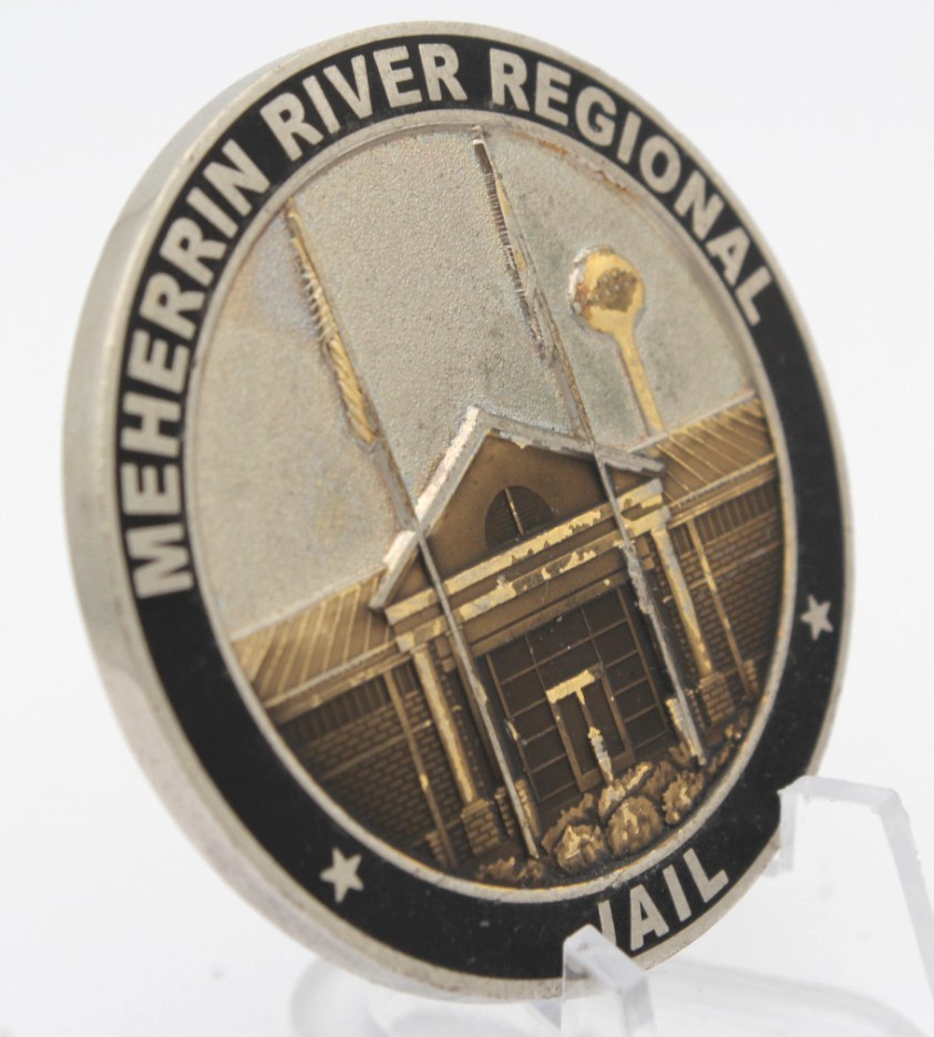 Meherrin River Regional Jail Virginia Commemorative Challenge Coin