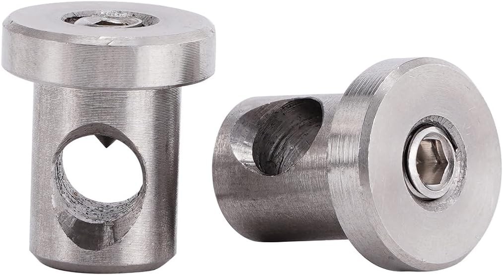 2-Pack Rod Connector Kit for UWS Tool Boxes – Stainless Steel 304 Complete Handl