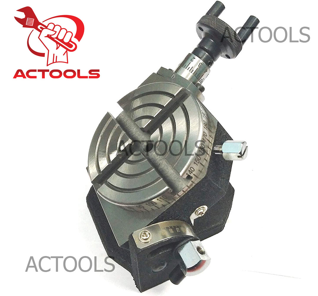 4" Inch Precision Tilting Rotary Table With Clamping Kit Premium Quality Product