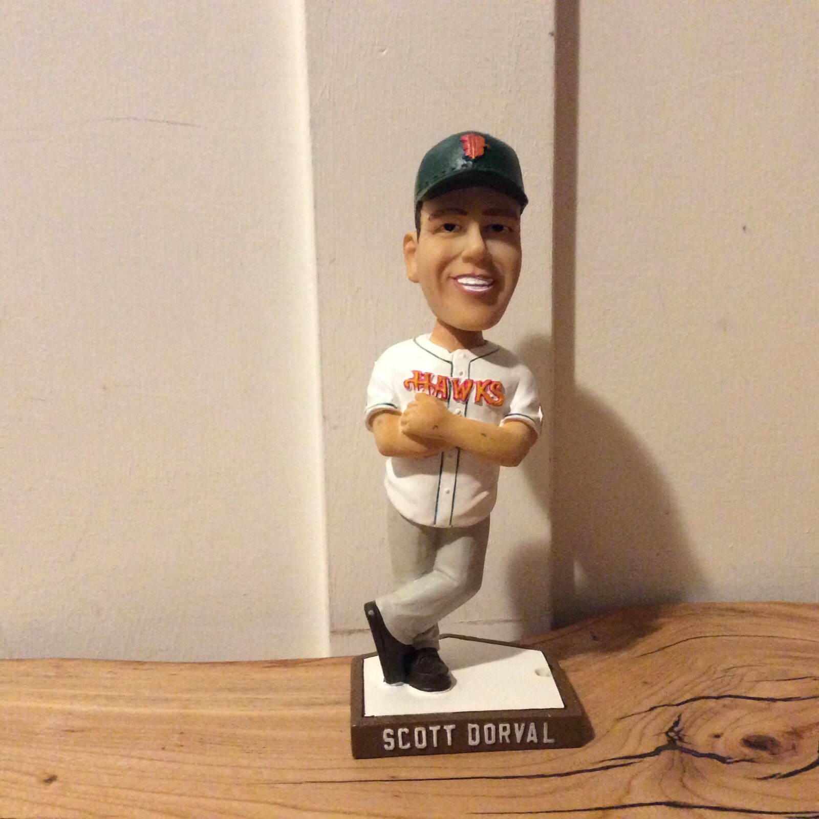 SCOTT DORVAL BOISE HAWKS Bobble Head SGA BASEBALL Nodder Doll No Bat Or Box