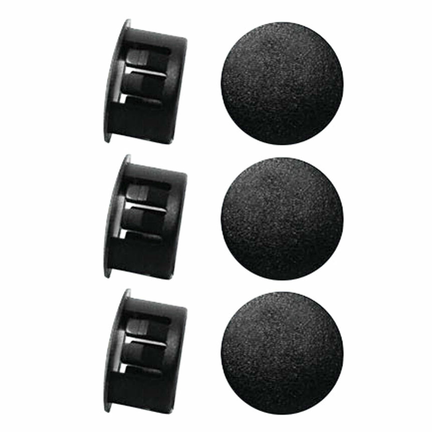 Blue Sea 8037 Circuit Breaker Panel Plug Black 6-Pack Marine Boat Tottle Circuit