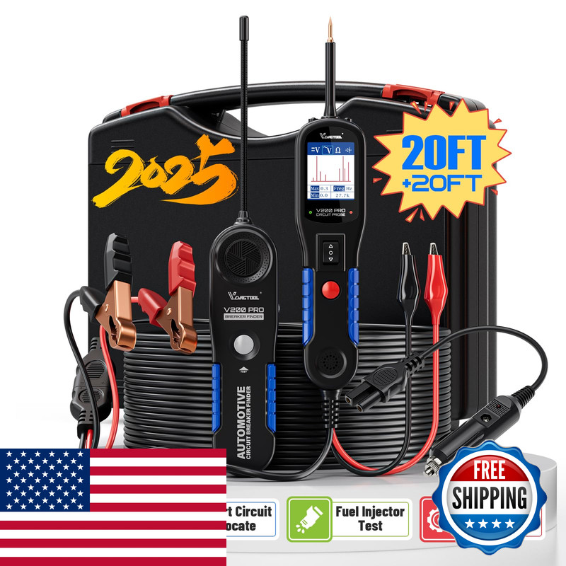 Vdiagtool V200 Pro Automotive Power Circuit Probe Tester Breaker Finder Tool