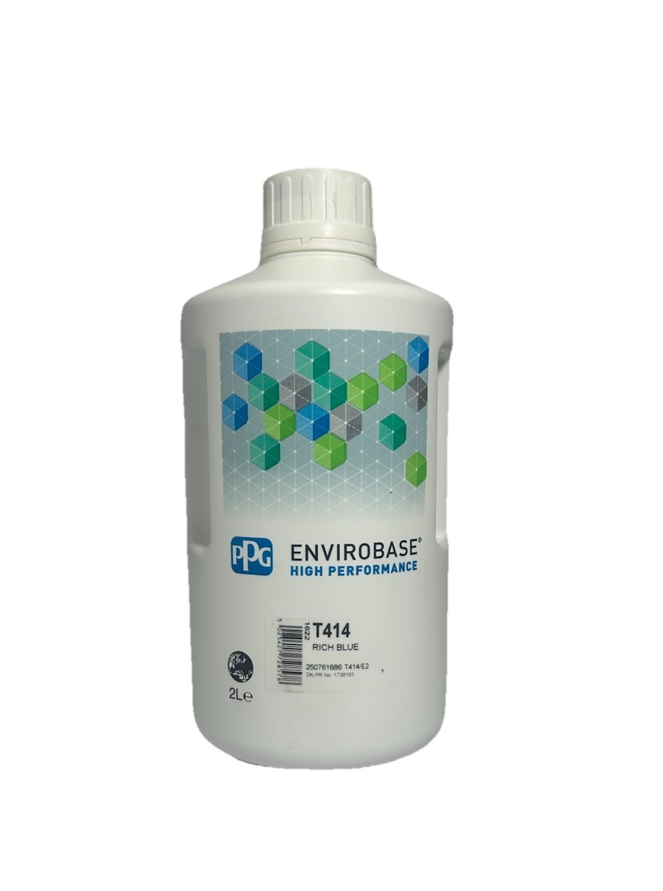 PPG T414 Envirobase High Performance Rich Blue (2L) FREE SHIPPING