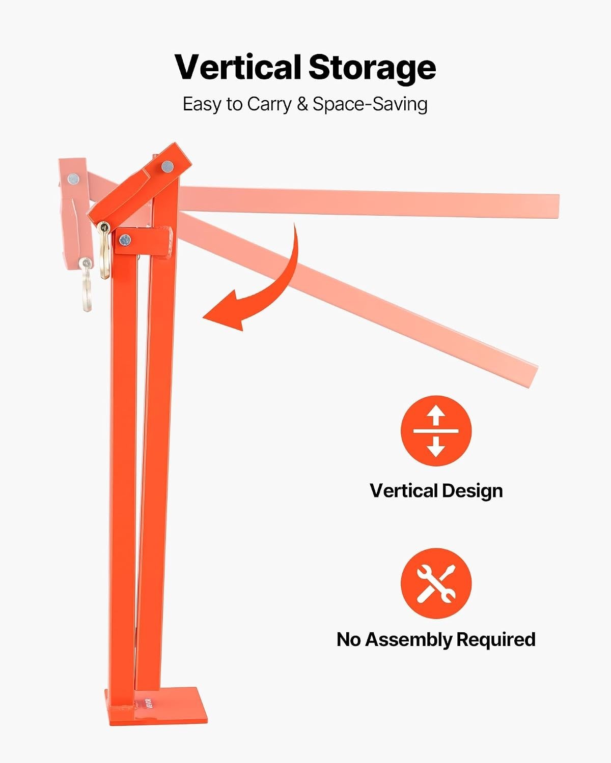 Efficient 36" T Post Puller Tool with Wide Base - Perfect for Stumps & Posts