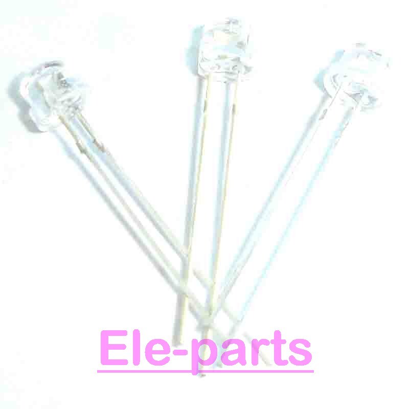 100 PCS LED 5MM DIP-2 Straw Hat Blue LED Light Emitting Diode Lamp Long Feet