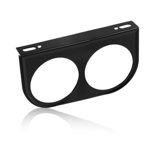 Dual Hole 52mm 2 1/16 Gauge Mount Panel for Car,Sturdy Cars Gauge Pod Two Hole