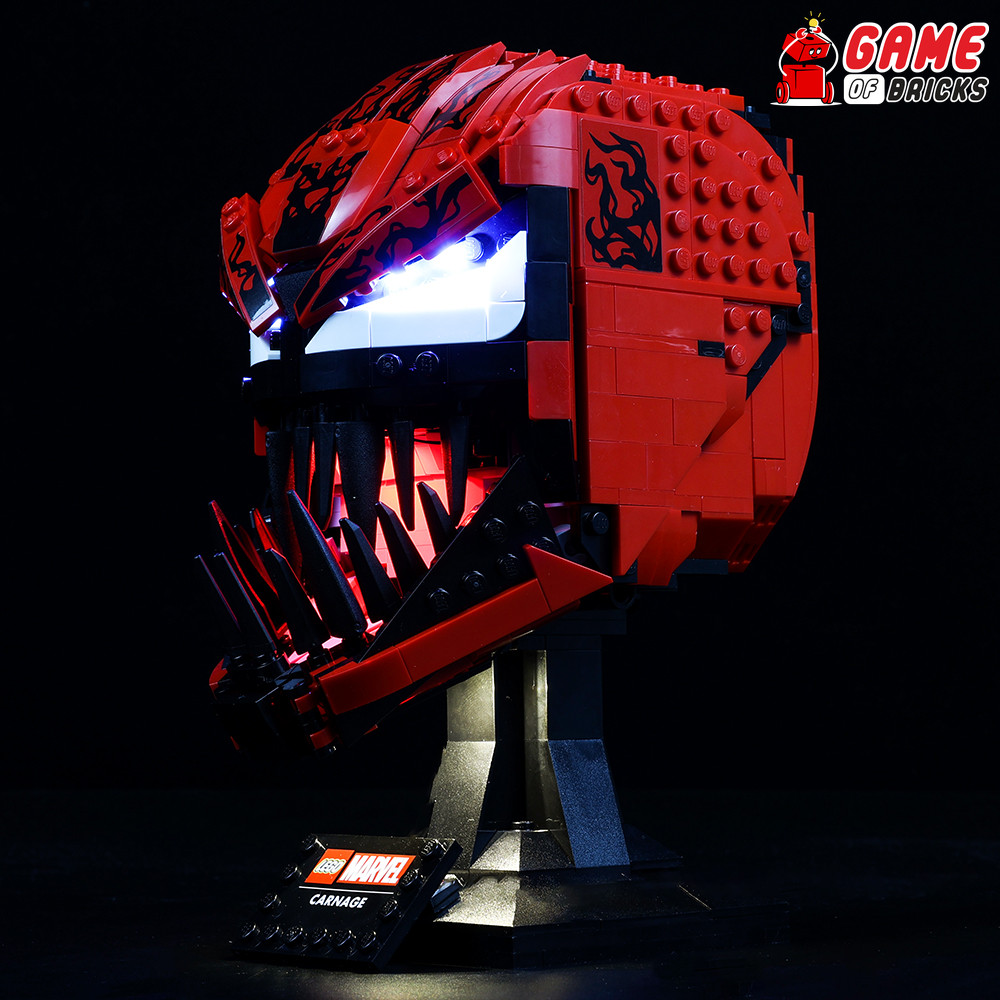 LED Light Kit for Carnage - Compatible with LEGO® 76199 (Standard Version)