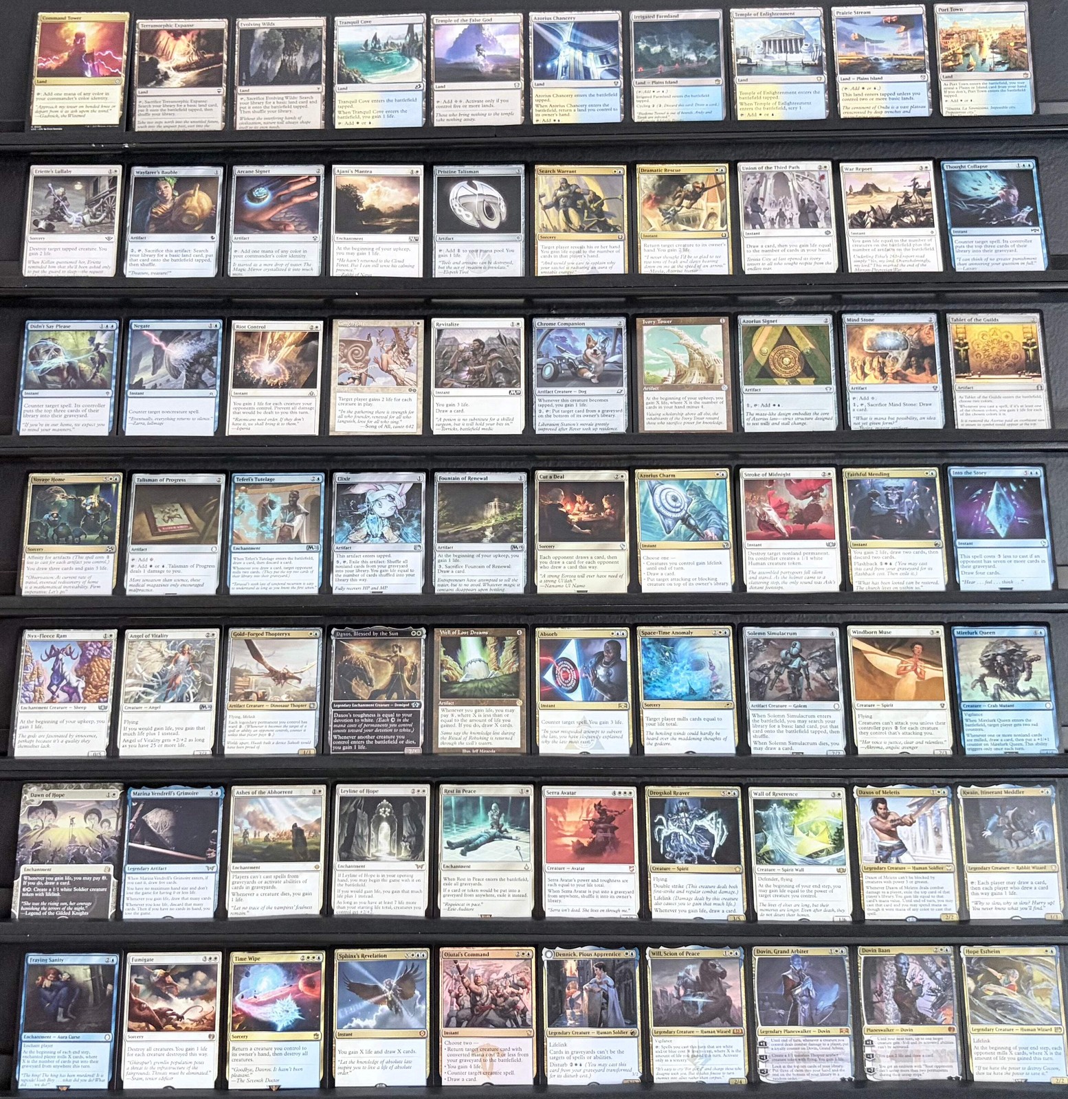 ***Custom Commander Deck*** Hope Estheim - Lifegain Mill - MTG EDH