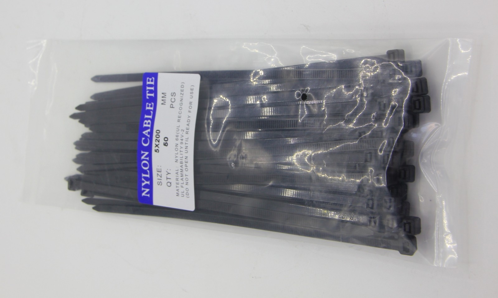 4 Sizes: 4"+6"+8"+12" Self-Locking Nylon Multi-Purpose NEW Cable Ties Assorted