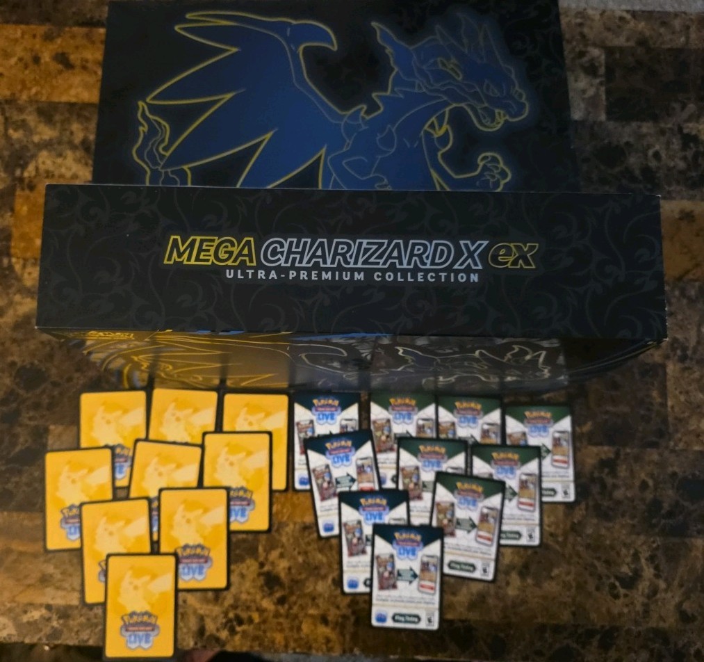 Pokemon TCG QR Code Cards - Mega Charizard x Ex